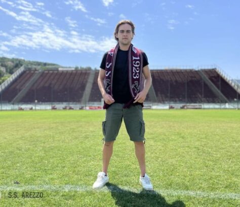 Sebastiano Bianchi, nuovo centrocampista dell'Arezzo: arriva dal Sestri Levante