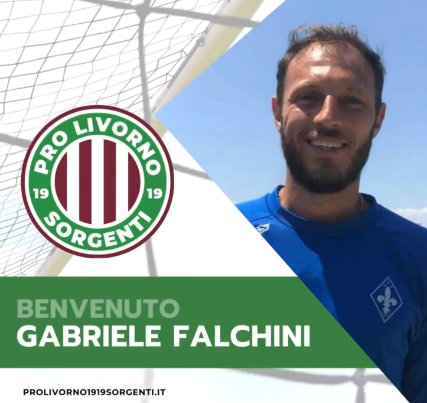Gabriele Falchini, nuovo attaccante della Pro Livorno Sorgenti