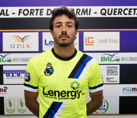 Lorenzo Betti, nuovo difensore del Real Forte Querceta