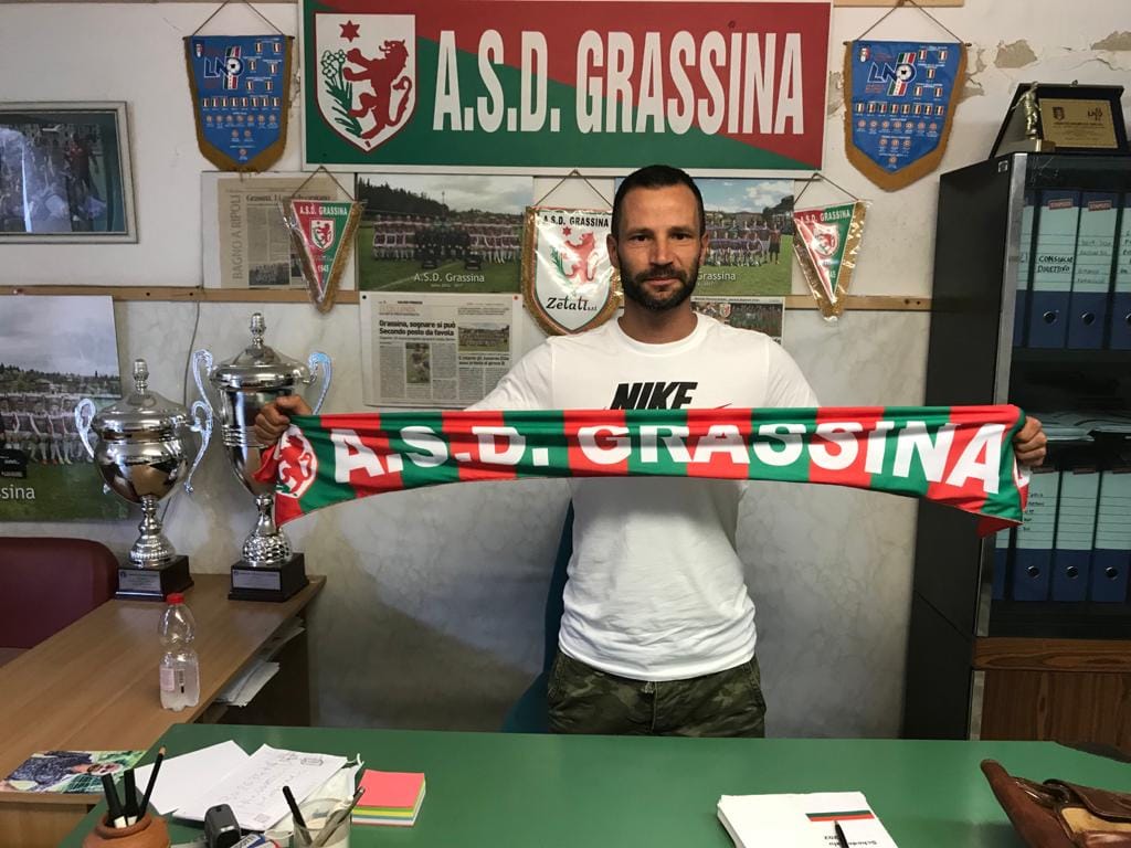 Marco Cellini, nuovo allenatore della prima squadra del Grassina