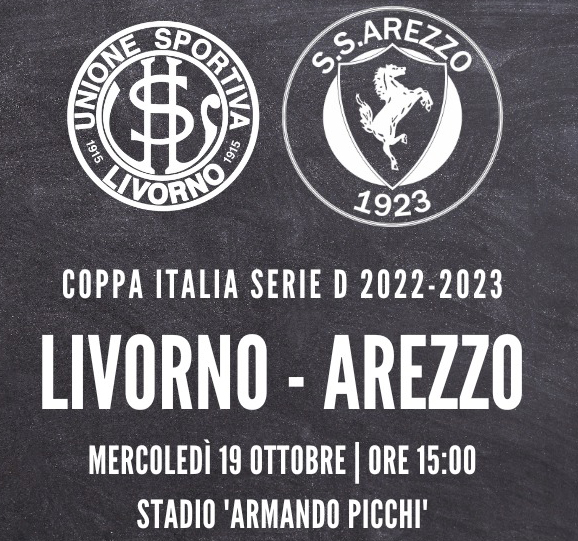 Coppa Italia serie D Livorno-Arezzo