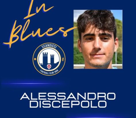 Alessandro Discepolo, nuovo giocatore dello Scandicci